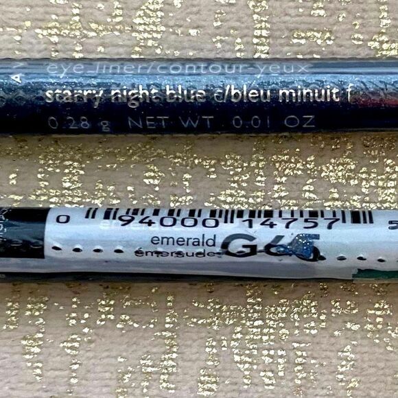 Lot of Two 2 Avon Glimmersticks Eyeliner Emerald & Starry Night Blue New/Sealed - Picture 9 of 10